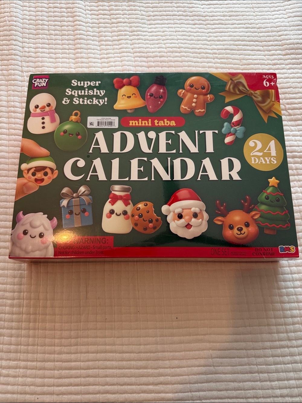 RMS squishy advent calendar